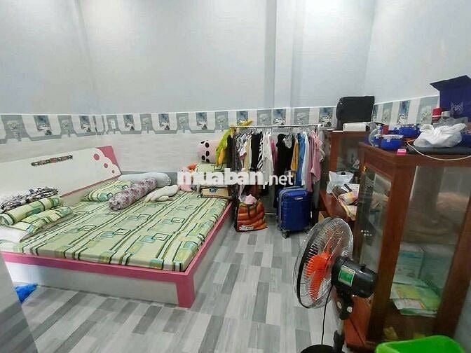 🏡 Nhà 2 mặt tiền hẻm xe tải Vườn Lài, 4.05x18m, ô tô ngủ trong nhà