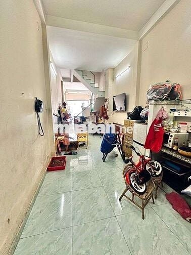 BÁN NHÀ GIÁP BÌNH TÂN GIÁP TÂN PHÚ , HẺM 6M , 2 TẦNG