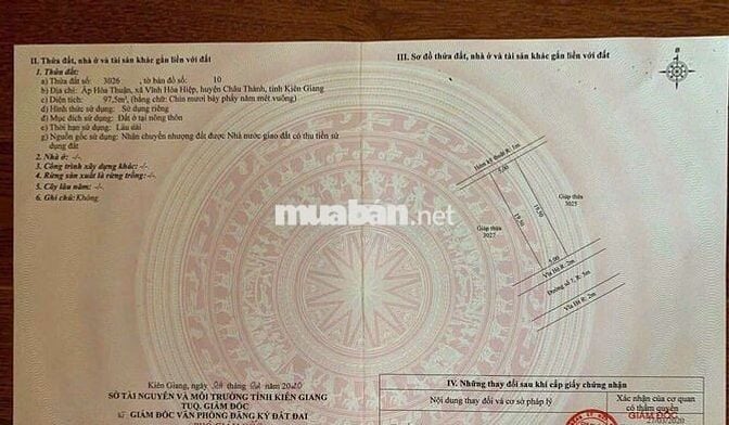 Bán nền gần trường đại học Kiên Giang