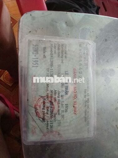 Suzuki FD love có giấy tờ sơn zin