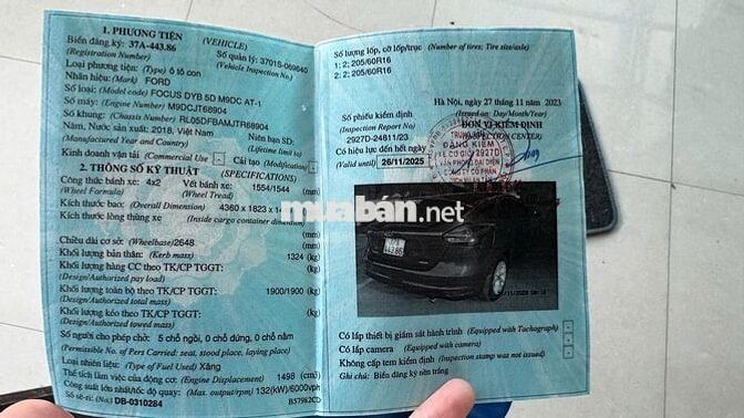 Ford Focus 2018 1.5L Hatchback Đỏ 1 chủ 78.000km