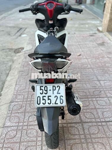 Yamaha Exciter 135 Trắng Đen Đỏ