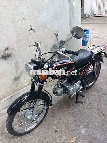 Honda CD50 Đen Cổ điển