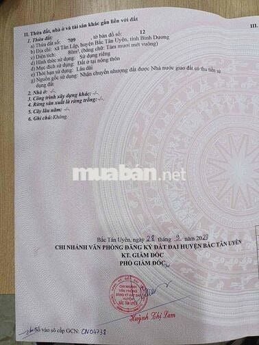 Bán Gấp Lô Đất Nền Đã Có Sổ Hồng Riêng, Mặt Tiền Đường D17 (5x16m)