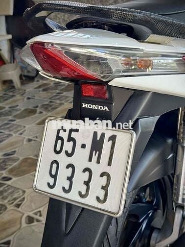 Honda Air Blade Fi 2010 Đỏ trắng lên thái bs 65 65