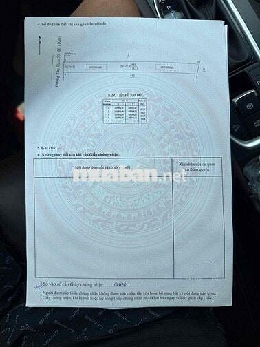 Bán lô đất 1.262,6 m² tại Bắc Tân Uyên – Có 200 m² thổ cư – Mặt tiền đ