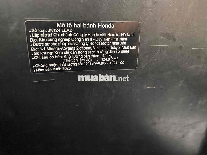 honda lead 2025 bản DB thắng ABS