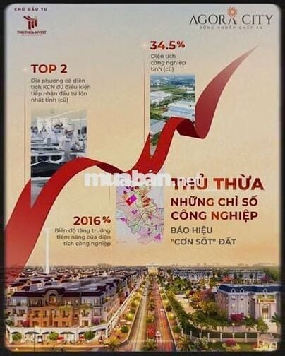 Đất nền Agora City ngay trung tâm hành chính, vị trí vàng tiềm năng
