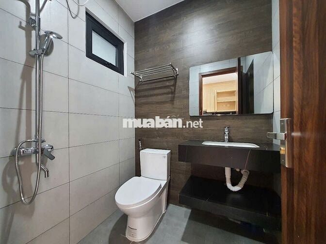 Căn hộ 1 phòng ngủ, mới xây, sạch sẽ, full nội thất cao cấp