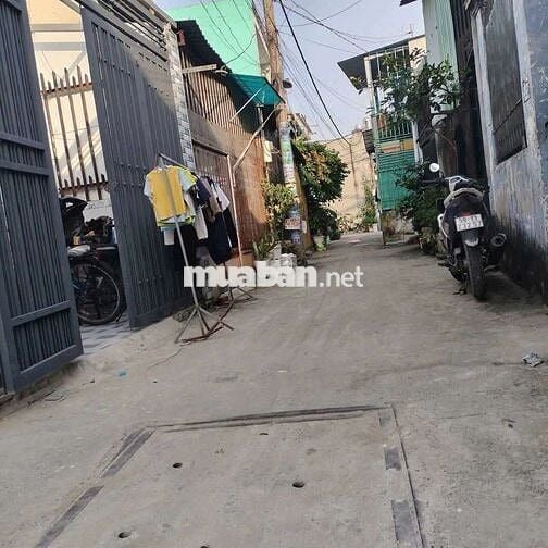 Nhà Hóc Môn 485triệu hẻm ôtô thông gần chợ Đầu Mối Hóc Môn