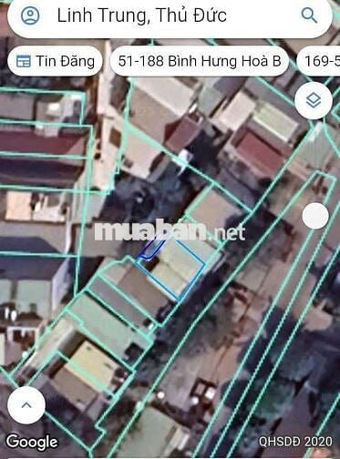 Bán nhà 54m², trung tâm quận thủ đức