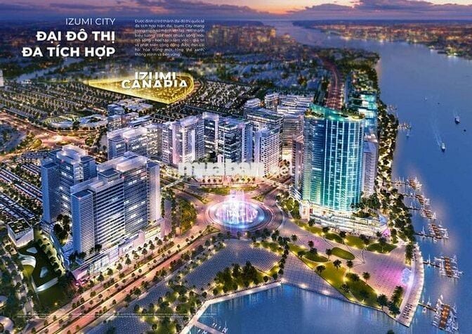 Hơn 7 tỷ… căn hộ TT hay nhà phố ven sông? Izumi Canaria – Có cả hai!
