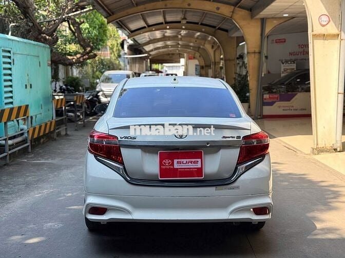 Toyota Vios 2017 E Trắng 137961 km(CÒN GIẢM)