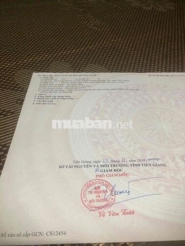 Đất nền đường Thạnh Hoà, Long Hoà B, Đạo Thạnh cách Hương Sen 150m