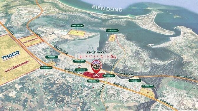 20 Lô Đất Đấu Giá Thi Hành Án Nam Vịnh An Hoà. Giá Rẻ chỉ từ 1,4 tỷ TL