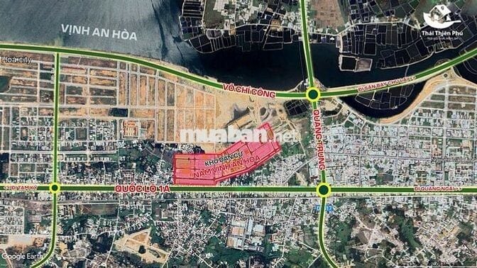 20 Lô Đất Đấu Giá Thi Hành Án Nam Vịnh An Hoà. Giá Rẻ chỉ từ 1,4 tỷ TL