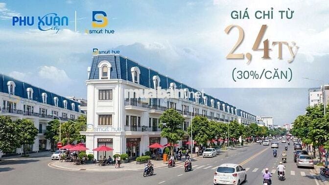 SHOPHOUSE PHÚ XUÂN CITY - ĐỐI DIỆN CHỢ ĐƯỜNG NGUYỄN LỘ TRẠCH