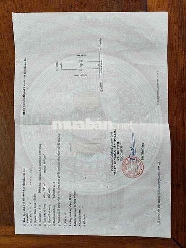 Đất hẻm Ỷ Lan, 7x35, đất nn giá 350triệu