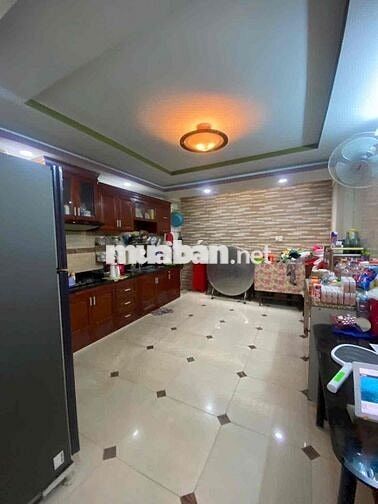 Nhà Mới Hẻm Xe Tải Thông đg LVT P14: 4x20m, 4 lầu, 6pn, 6wc