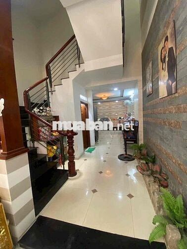 Nhà Mới Hẻm Xe Tải Thông đg LVT P14: 4x20m, 4 lầu, 6pn, 6wc