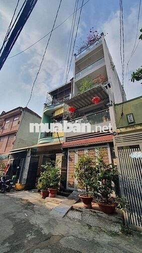 NHỈNH 7 TỶ , GÒ XOÀI , 68m2, 5 TẦNG HXH 1 TRỤC GẦN MẶT TIỀN