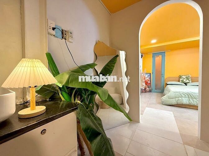 BÌNH THẠNH -  CHO THUÊ STUDIO SIÊU ĐẸP FULL NỘI THẤT