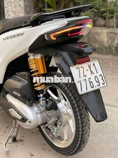 Honda Vision 2024 Trắng 4000 km