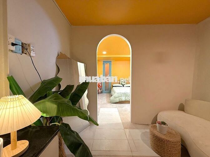 BÌNH THẠNH -  CHO THUÊ STUDIO SIÊU ĐẸP FULL NỘI THẤT