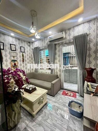 NHỈNH 7 TỶ , GÒ XOÀI , 68m2, 5 TẦNG HXH 1 TRỤC GẦN MẶT TIỀN