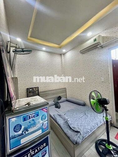 NHỈNH 7 TỶ , GÒ XOÀI , 68m2, 5 TẦNG HXH 1 TRỤC GẦN MẶT TIỀN