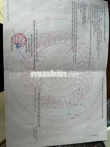 2.5 tỷ đất Thọ An- Đan Phượng-40.8m2- ngõ thông- oto vào đất