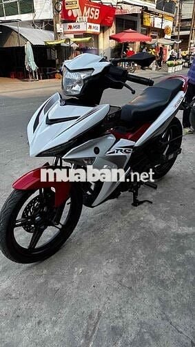 Exciter 150 trắng đỏ 2017 ( hỗ trợ góp )