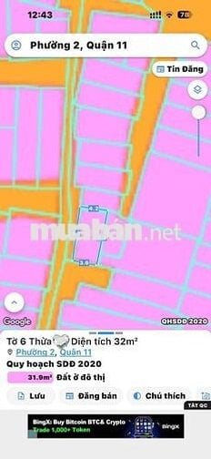 Hót, Bán gấp nhà riêng 3/2 Quận 11, 32m2, 3 tầng, hẻm xe hơi,nhỉnh 3ty