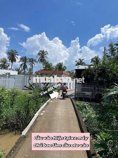 4.400m² đất vườn có thổ cư – giáp rạch thoáng mát