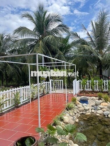 Căn nhà vườn 149,8m ² giá chỉ 670tr có sẵn nhà mới, giữ tiền an toàn