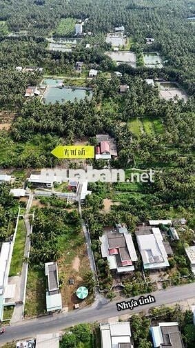 4.400m² đất vườn có thổ cư – giáp rạch thoáng mát