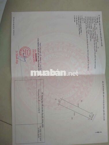 Lô Đất 175m2 Giá Rẻ Thổ Cư Gần CHỢ PHÚ ĐỨC TT LONG HỒ Đi VÀO