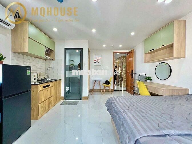 Cho thuê căn hộ dịch vụ full nội thất máy giặt riêng Nguyễn Trãi Q5