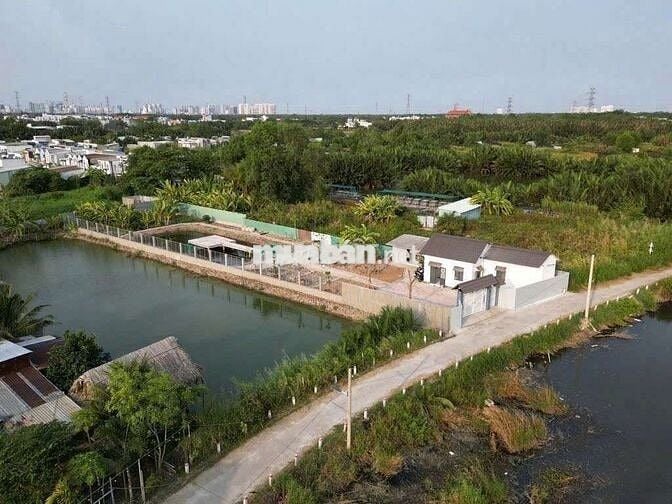 Nhà vườn 1185m2 xe hơi tới nơi Lê Văn Lương , Nhơn Đức