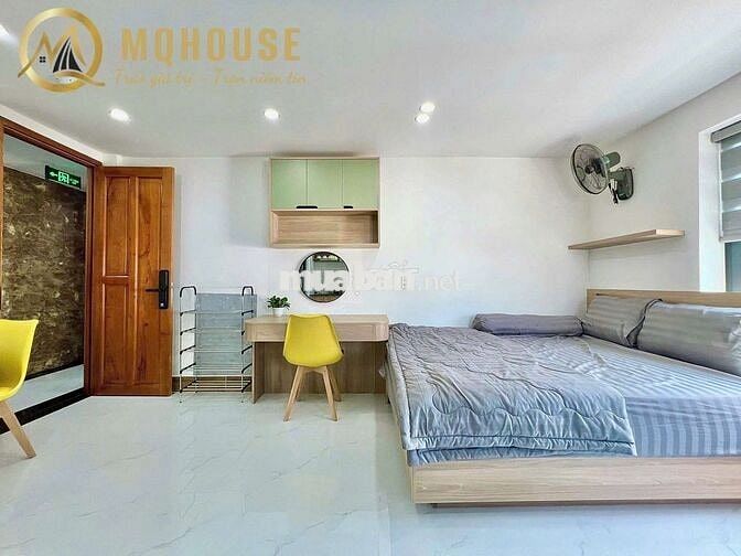 Cho thuê căn hộ dịch vụ full nội thất máy giặt riêng Nguyễn Trãi Q5