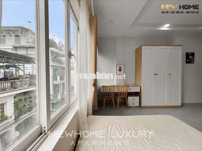 Cho thuê căn hộ dịch vụ full nội thất cửa sổ Điện Biên Phủ Quận 3
