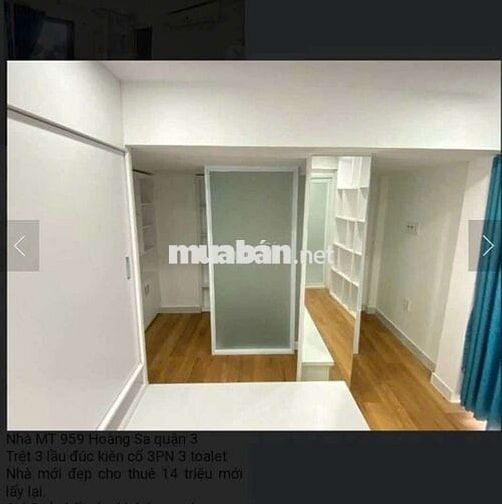 🔥SIÊU PHẨM🔥 MẶT TIỀN HOÀNG SA – QUẬN 3 💥