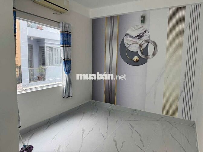 Nhà TÂN HÒA ĐÔNG [5X10, 3 lầu, 4pn, 3toilet] 14tr/tháng