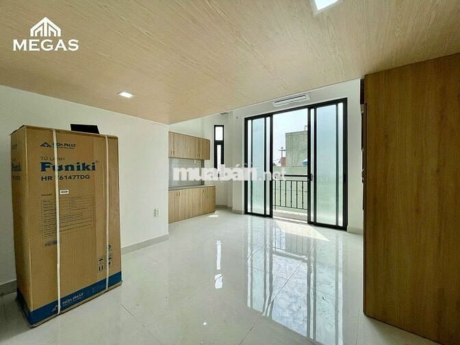 CĂN HỘ MINI - BAN CÔNG - FULL NỘI THẤT - 40M2 - VINCOM PHAN VĂN TRỊ