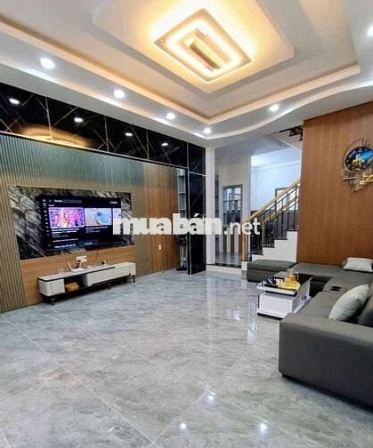 Bán nhà Gò Vấp, hẻm nhựa xe hơi, 65m 5x13m, nhà mới , giá 6.6 tỷ.