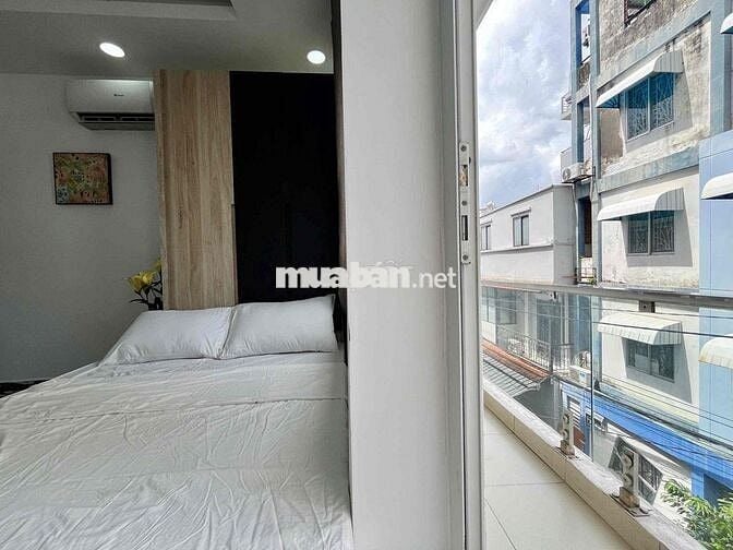 Căn hộ bancol-Siêu thoáng-30m2-Ánh sáng tự nhiên-Nguyễn Trãi Q1