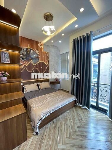 hẻm 1/ , cách HXH 10m , nhà mới xây 3 tầng 3 pn đẹp sang xịn