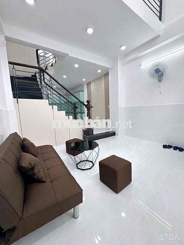 BÁN NHÀ HẺM 4m THÔNG TRẦN VĂN ƠN 4,2x10 4 tấm mới