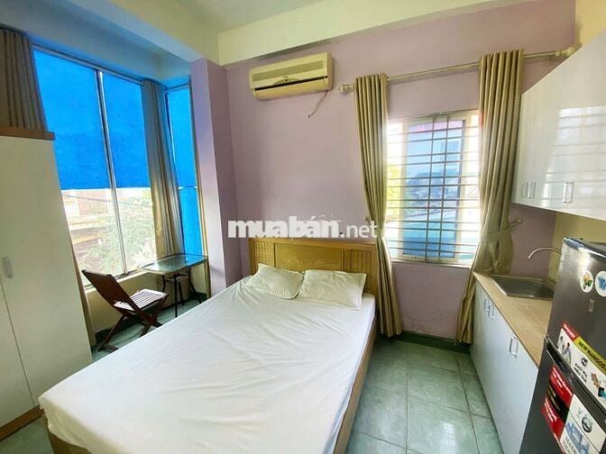 Studio Khương Đình, Thanh Xuân Full đồ khép kín cửa sổ rộng thoáng