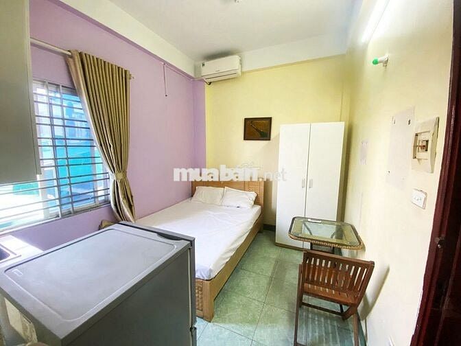 Studio Khương Đình, Thanh Xuân Full đồ khép kín cửa sổ rộng thoáng